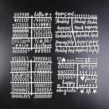 Letras e números de feltro com 4 tamanhos para quadro de letras modificáveis 2024 - compre barato