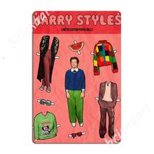 Harry 60s Paper Dolls Metal Signs Club Home Plaques Club Bar Retro Tin sign Posters 2024 - buy cheap