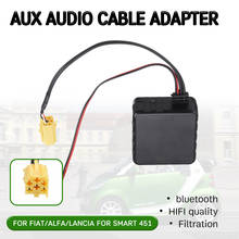 bluetooth Aux Receiver Cable Adapter Hifi Quality for  Alfa Romeo 159 for Fiat Grande Punto for 6 Pin Audio CD Head Unit 2024 - buy cheap