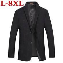 Plus Size 8XL 7XL Arrival Luxury Men  Blazer New Spring Fashion Brand High Quality Fit Men Suit Terno Masculino Blazers Men 2024 - buy cheap