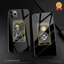 Mystery Tarot cards tempered glass soft silicone phone case shell cover for Apple iPhone 6 6s 7 8 Plus X XR XS 11 Pro MAX 2024 - buy cheap