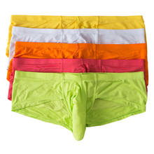 5PCS/Lot Sexy Underwear Men's Modal Boxer Shorts Penis Pouch Underpants Slip Homme Panties Bikini Sexy Jockstrap Men's Boxers 2024 - buy cheap