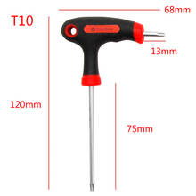 Hot T-Handle Grip Torx & Hex Allen Key Screwdriver Driver Tool T10/15/20/25/30/40 Drop Ship 2024 - buy cheap