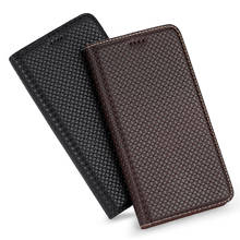 Magnet Natural Genuine Leather Skin Flip Wallet Book Phone Case Cover On For Samsung Galaxy A51 A50 A50s A 51 50 S 32/64/128 GB 2024 - buy cheap