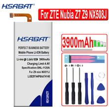 HSABAT 3900mAh Li3829T44P6hA74140 Battery for ZTE Nubia Z9 mini NX511J cell phone battery 2024 - buy cheap