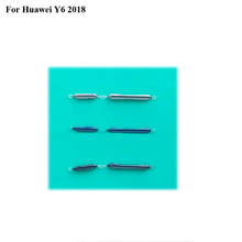 Botão lateral para huawei y6 2018, botão liga/desliga + botões laterais de volume para huawei y 6 2018 2024 - compre barato