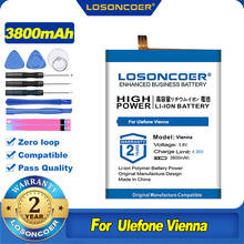 100% Original LOSONCOER 3800mAh Battery For Ulefone Vienna Mobile Phone 2024 - buy cheap