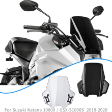 2019 GSXS 1000 Motorcycle Windshield For Suzuki Katana 1000 GSX-S GSXS 1000S Windscreen Screen Wind Deflectors 2020 Accessories 2024 - buy cheap
