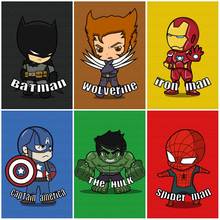 Картина на холсте с супергероями Марвел, Мстители, Железный человек, Капитан Америка, Человек-паук, плакаты и принты, Картина на холсте, подарки, домашний декор 2024 - купить недорого