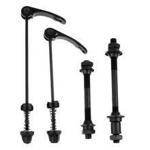 Quick Release Bicycle Hub Road MTB Bike Cycle Front & Rear Axle Hollow Shaft Set 2024 - buy cheap