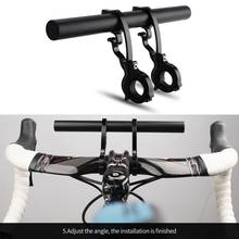 20 CM Bicycle Handlebar Extended Bracket Portable Bike Headlight Mount Bar Computer Holder MTB Cycling Alloy Support Extender 2024 - buy cheap