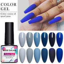 Гель-лак Venalisa для ногтей, Синий Цветной Гель-лак для ногтей, 8 мл, отмачиваемый УФ светодиодный, стойкий, для летнего макияжа ногтей 2024 - купить недорого