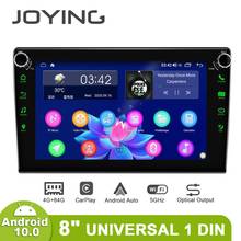 JOYING 8" IPS 2.5D Universal Head Unit Android 10 Car Radio Stereo Auto 1280*720 4GB 64GB GPS Navi Multimedia Audio 4G Carplay 2024 - buy cheap