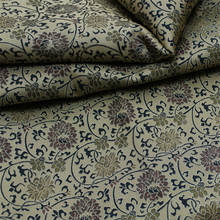 Tela brocada de Jacquard de seda china, tejido de flores Brozen para decoración de sofá, cortina, funda de almohada, 1078 2024 - compra barato