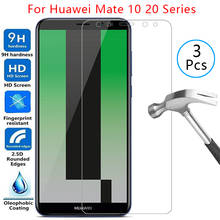 Закаленное стекло для защиты экрана huawei mate 20 lite 10 pro, чехол для mate10 mate20, легкий защитный чехол для телефона 360 2024 - купить недорого