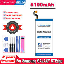 LOSONCOER 5100mAh EB-BG935ABE For Samsung Galaxy S7 Edge Battery G935F G9350 G935 G935FD G935P G935T G935W8 G935A G935R4 G935V 2024 - buy cheap