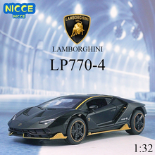 Nicce 1:32 lamborghinis lp770 750 carro liga esportes modelo de carro diecast som super corrida levantamento cauda roda de carro quente para presentes 2024 - compre barato