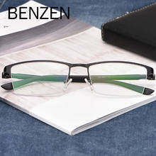 BENZEN Titanium Alloy Optical Eyeglasses Men Ultralight Half Frame Myopia Prescription Glasses Frame Male 5270 2024 - buy cheap