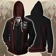 Anime D.Gray-man Cosplay Main characters Zipper Hoodie Men and women Sweaters Clothing 3D printing New 2024 - buy cheap