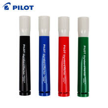 5Pcs Pilot WBMAR Black Water Based Erasable Whiteboard Pen Large Capacity Environmental Friendly Color Easy To Wipe Thick Head 2024 - buy cheap