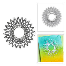 2020 New Sun Flower Craft Metal Cutting Dies for DIY Scrapbooking and Card Making Kaleidoscope Decor Embossing Mold No Stamps 2024 - buy cheap
