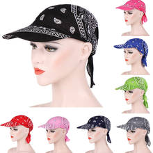 Защита от УФ-лучей, женская кепка с принтом, упакованный головной платок, козырек, шляпа с широкими полями, Солнцезащитная шляпа, женская летняя пляжная шляпа 2024 - купить недорого