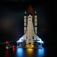 Kit de luz Led para 10231 Space Shuttle Expedition, no incluye modelo 2024 - compra barato