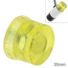 35mm Yellow Rubber Hammer Head Double Faced Work Glazing Window Beads Hammer with Replaceable Hammer Head Nylon Head Mallet Tool 2024 - buy cheap