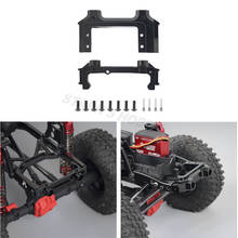 Aluminum Alloy Front Rear Bumper Mount Servo Stand for 1/10 RC Crawler Car Axial SCX10 II 90046 90047 Upgrade Parts 2024 - buy cheap