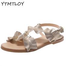 2021 Casual Sandals Ladies Wedge Sandals Ankle Buckle Open Toe Fish Mouth Swing Summer And Autumn Ladies Shoes Fashion 2024 - buy cheap