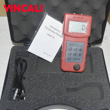 Medidor de espesores por ultrasonido de alta precisión, rango de medición de 1,0-280mm, 4,5 dígitos, LCD Digital, prueba de espesor de Metal, UM6700 2023 - compra barato