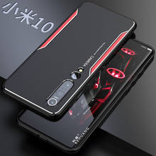 For Xiaomi Mi 10 Pro Case Soft TPU edge + Hard Aluminum alloy Matte protective Back Cover Case for xiaomi mi 10 10pro 5G Mi10 2024 - buy cheap