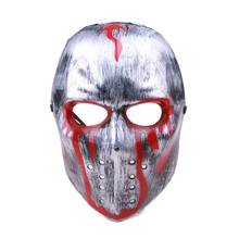 Ghost Face Mask Halloween Scary Person Mask Horror Bleeding  Mask Demon Cosplaying Party Show Props Haunted House Props Masque 2024 - buy cheap