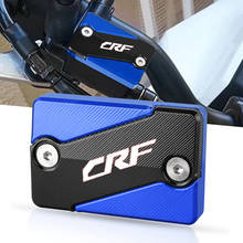 CRF230M Motorcycle Accessories CNC brake Fluid Cylinder Master Reservoir Cover Cap For HONDA CRF CRF230 230 M 2009 2010 2011 2024 - buy cheap