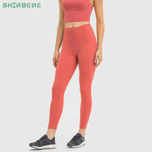 SHINBENE CLASSIC 3.0 Buttery-Soft Bare Workout Gym Yoga Pants Women Squat Proof High Waist Fitness Tights Sport Leggings 25" 2024 - купить недорого