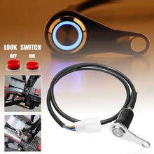 New 12V LED Motorcycle Light Handlebar Mount Push Button Switch ON-OFF Motorcycle Accessory 2024 - buy cheap