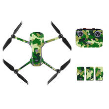 New Camo Camouflage Style Decal Skin Sticker For DJI Mavic Air 2 Drone + Remote Controller + 3 Batteries Protection Film Cover 2024 - buy cheap