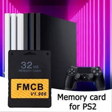 Tarjeta de memoria gratis McBoot v1.966 para consola de juegos, accesorios de tarjeta extendida para Sony PS2 PS, 8MB/16MB/32MB/64MB 2024 - compra barato