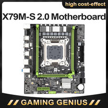 X79 motherboard M-S 2.0 LGA2011 USB2.0 2 canales PCI-E 16X M ATX NVME M.2 SSD support REG ECC memory and Xeon E5 processor 2024 - buy cheap
