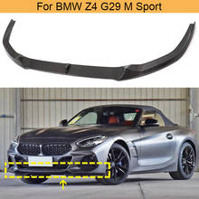 Alerón de parachoques delantero para coche, Protector de fibra de carbono para BMW Z4 G29 M Sport 2019 2020 2021 2024 - compra barato
