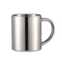 Stainless Steel Coffee Cups Double Antis-Scalding Mug Beer Mug Single Layer Large Cold Drink Juice Cup Household Water Cup чашка 2024 - buy cheap