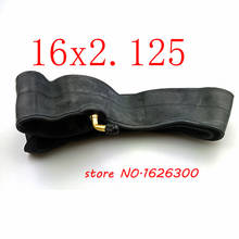 Good quality 16inch Electric bicycle tyre inner tube 16X2.125 bike Inner Tube with a Bent Angle Valve Stem butyl rubber 2024 - buy cheap