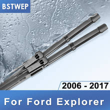 BSTWEP limpiaparabrisas cuchillas para Ford Explorer Fit Hook / Pinch Tab brazos 2024 - compra barato