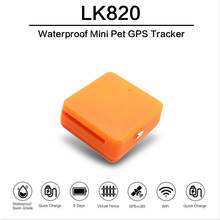 Pet Lost-Proof Waterproof GPS Tracker LK820 Real-time tracking Long Standby Time Geo-fence WIFI locating AGPS locating 2024 - buy cheap