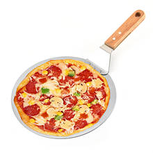 10inch Stainless Steel Pizza Breads Pastries Cakes Scoop Peel Paddle Shovel for Home Restaurant Baking Shop Use 2024 - buy cheap