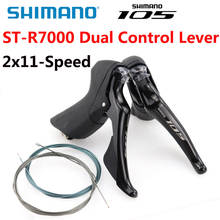 SHIMANO 105 ST R7000 ST-R7000 Dual Control Lever 2x11-Speed 105 R7000 Derailleur Road Bike Bicycle Parts 2024 - buy cheap