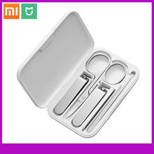 Xiaomi-kit cortador de unha mijia 5 em 1, portátil, higiene para viagem, aço inoxidável, ferramentas para cortar unhas 2024 - compre barato