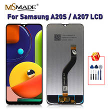 Pantalla LCD Original de 6,5 pulgadas para Samsung Galaxy A20S A207, piezas de repuesto de digitalizador con pantalla táctil 2024 - compra barato