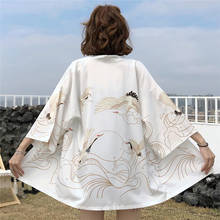 Cárdigan Kimono tipo túnica para mujer, blusas de verano, ropa japonesa Bohemia, hanfu, 2020 2024 - compra barato