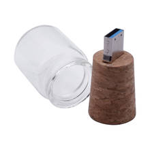 USB Flash Drive 3.0 New Floating Bottle Pendrive 8GB 16GB 32GB 64GB Wish Bottles Pen Drive Flashdrive Custom Logo Wedding Gift 2024 - buy cheap